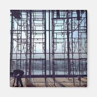 Gerüste in der Lobby Magnet