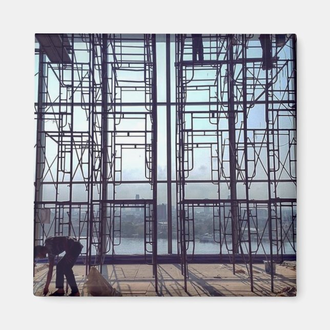 Gerüste in der Lobby Magnet (Vorne)