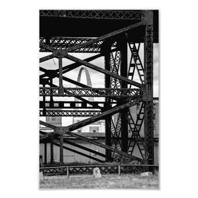 Gerüstes Foto drucken (Vorne)