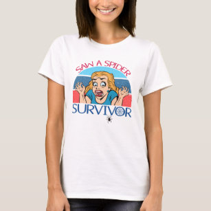 Gesägt einen Spider Survivor Funny Women's I Hate  T-Shirt