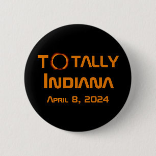 Gesamt Indiana 2024 Solar Eclipse Button