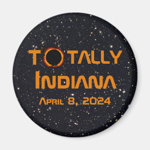 Gesamt Indiana 2024 Solar Eclipse Magnet