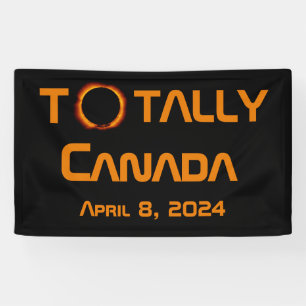 Gesamt Kanada 2024 Solar Eclipse Banner