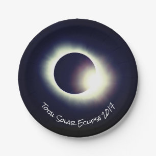 Gesamt Solar 2017 Eclipse Pappteller