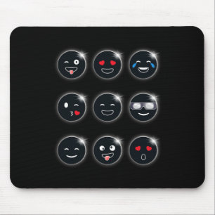 Gesamt Solar Eclipse 04.08.2024 Albern Faces Fun B Mousepad