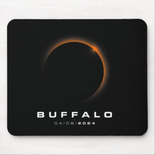 Gesamt Solar Eclipse 2024 - Buffalo Solar Eclipse Mousepad