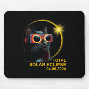 Gesamt Solar-Eclipse 2024 Niedliche Solar-Eclipse- Mousepad