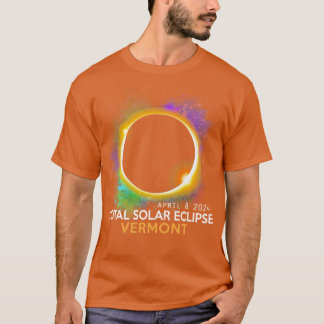 Gesamt Solar Eclipse 2024 Totality 040824 Vermont  T-Shirt
