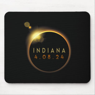 Gesamt Solar Eclipse 2024 Totality Indiana Mousepad
