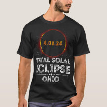 Gesamt Solar Eclipse 8. April 2024 Ohio Familie
