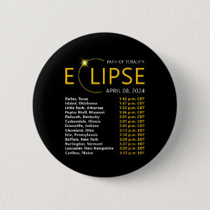 Gesamt Solar Eclipse Apirl 08 2024 Eclipse Karte T Button
