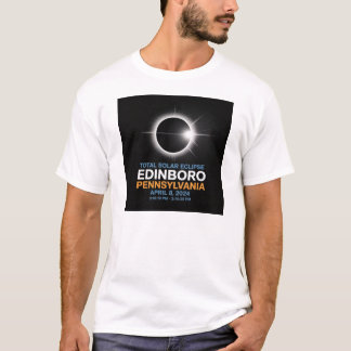 Gesamt Solar Eclipse Edinboro T-Shirt