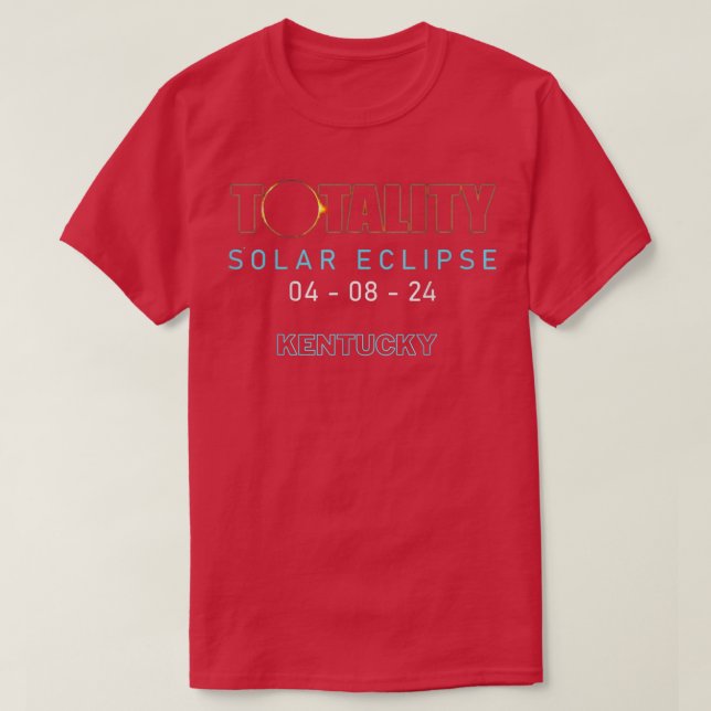 Gesamt Solar Eclipse Kentucky 2024 T-Shirt (Design vorne)