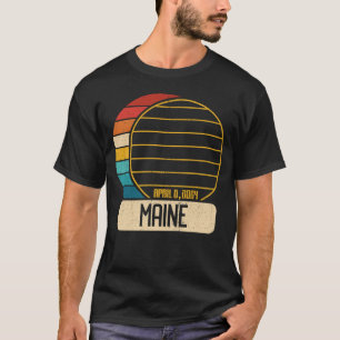 Gesamt Solar Eclipse Maine 28. April 2024 Eclipse T-Shirt