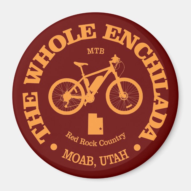 Gesamte Enchilada (MTB) Magnet (Vorne)