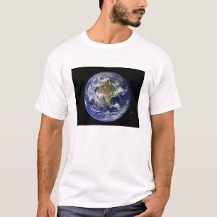 Gesamte Erde mit Nordamerika 4 T-Shirt