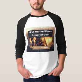 Gesamte Rüstung Gottes - T - Shirt von 3/4 Länge