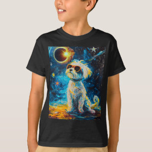 Gesamter maltesischer Hund T-Shirt