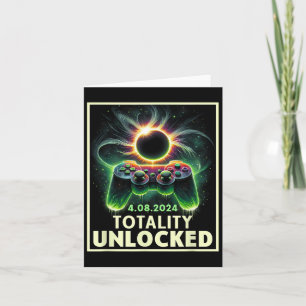 Gesamter Solar Eclipse 2024 Video Game Controller Karte