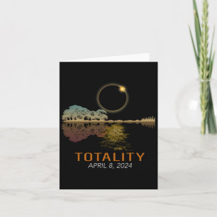Gesamter Solar Eclipse Shirt Totality Eclipse Gita Karte