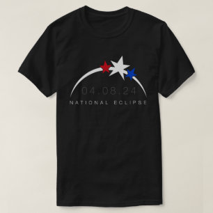 Gesamter Solar-Eclipse-Totality-T - Shirt 2024