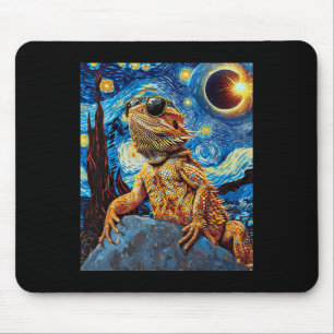 Gesamter Sonnenstrahl Barteter Drache Mousepad