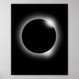 Gesamtes Eclipse Nerdy Science Lunar Solar Steppge Poster