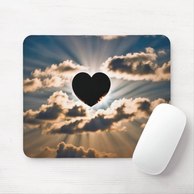 Gesamtes Herz Mousepad (Mit Mouse)
