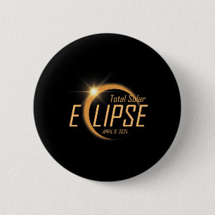 Gesamtes Solar-Eclipse 8. April 2024 Totality Astr Button