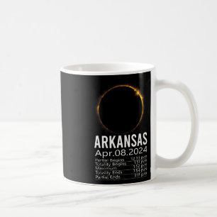 Gesamtes Solar-Eclipse-Programm 8. April 2024 Arka Kaffeetasse