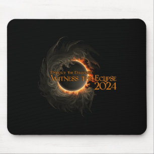 Gesamtes Solar-Eclipse-Shirt 8. April verkörpert D Mousepad