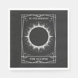 Gesamtes Solar-Eclipse-Tarot 2024 Party anzeigen Serviette