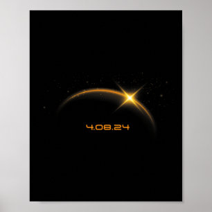 Gesamtes Solarelien 8. April 2024 Poster