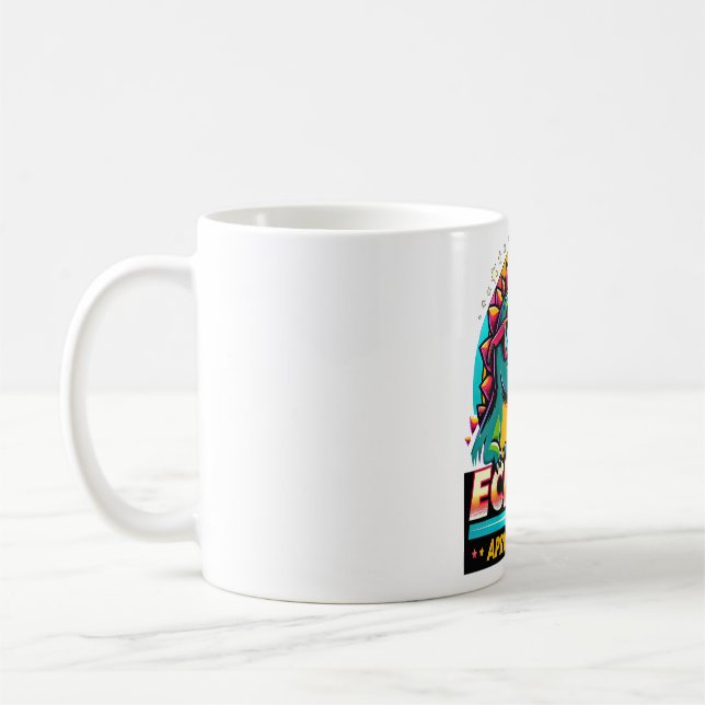 Gesamtes Solarglas 2024 T-Rex Solarglas Kaffeetasse (Links)