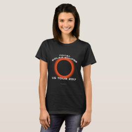 Gesamtfrauen Sonnenfinsternis US-Ausflug-2017 T-Shirt