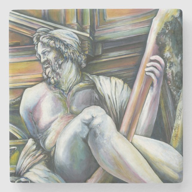 Gesamtkunstwerk Steinuntersetzer (Vorderseite)