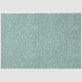 Gesamtmuster der Aqua-Blätter Seidenpapier