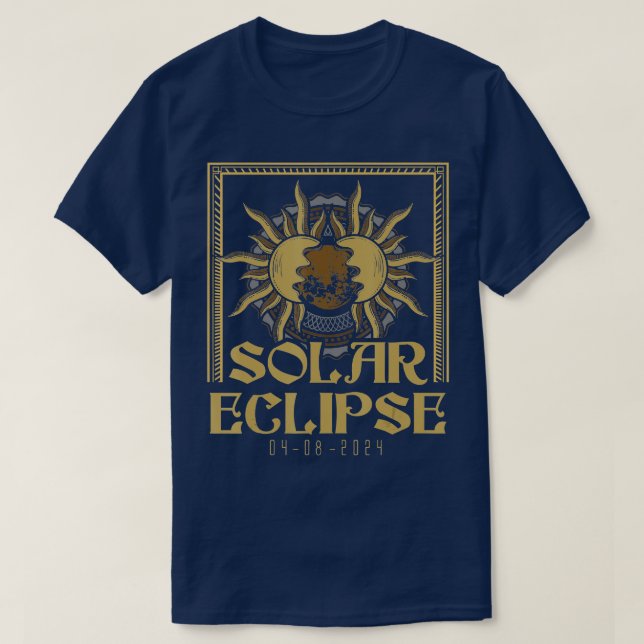 Gesamtsolarausbeute 2024 T-Shirt (Design vorne)