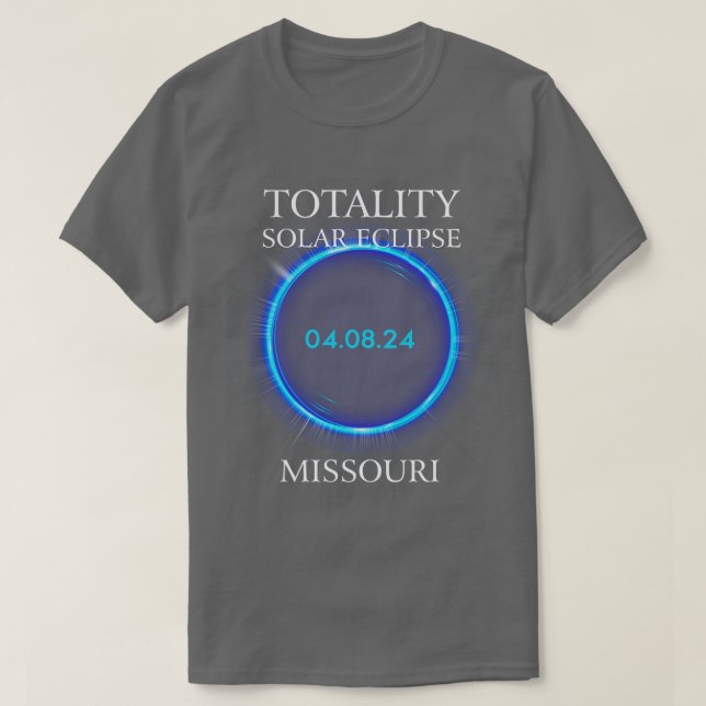 Gesamtsolarausstoß 2024 Missouri 04 T-Shirt (Design vorne)