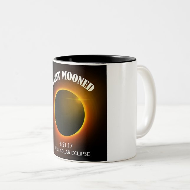 Gesamtsolareklipse got ich Mooned Kaffeetasse (VorderseiteRechts)