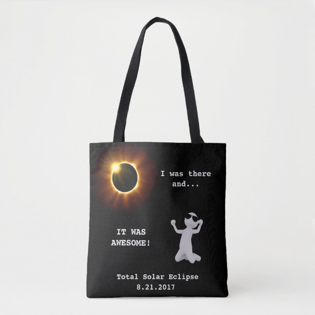 Gesamtsolareklipse-Taschen-Tasche (Vorderseite)