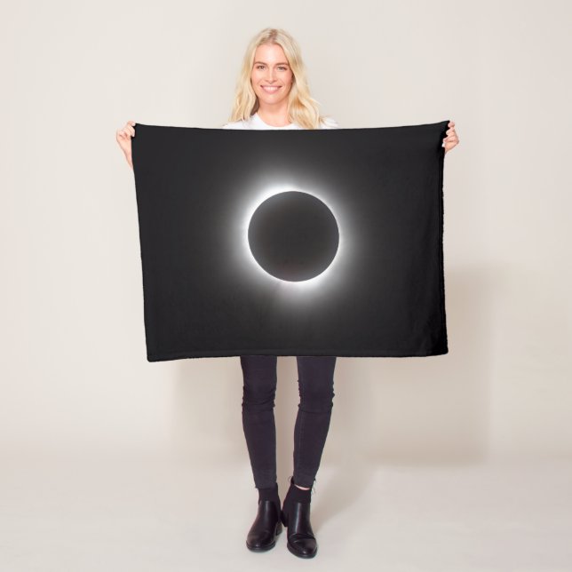 Gesamtsolares Eclipse Fleecedecke (Beispiel)