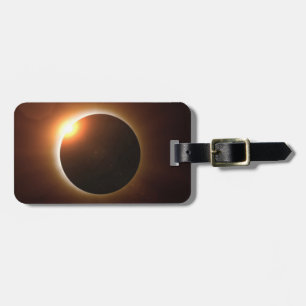 Gesamtsolares Eclipse Gepäckanhänger