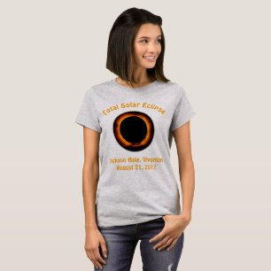 Gesamtsolares Eclipse ( Jackson Hole, Wyoming ) T-Shirt