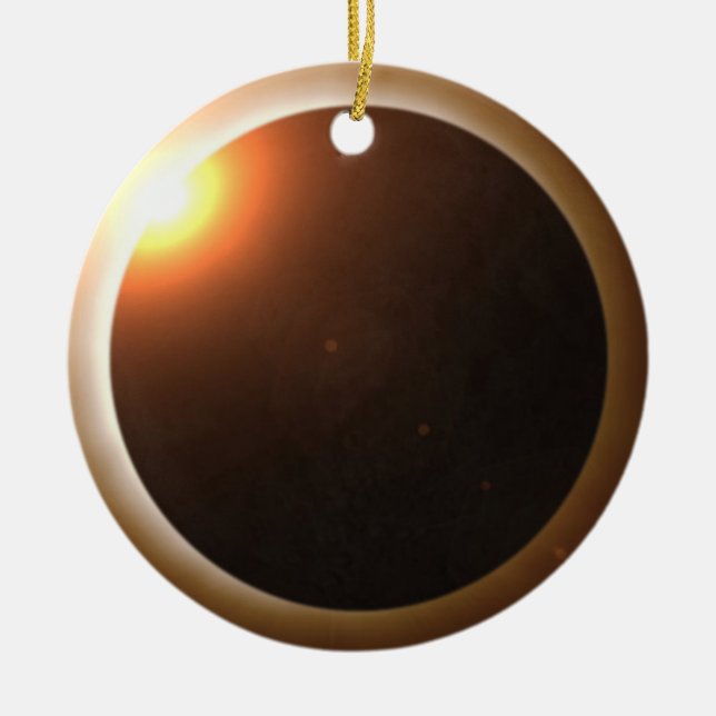 Gesamtsolares Eclipse Keramikornament (Vorne)