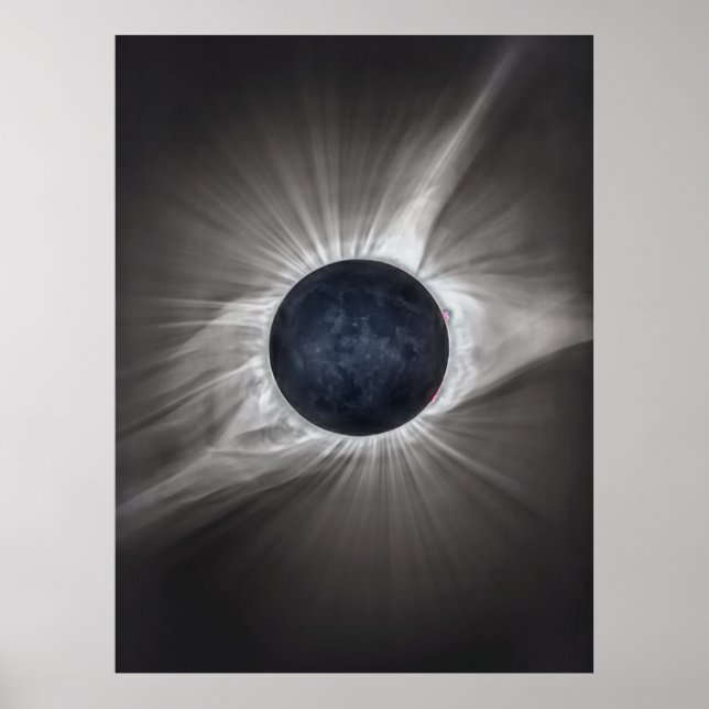 Gesamtsolares Eclipse Poster (Vorne)