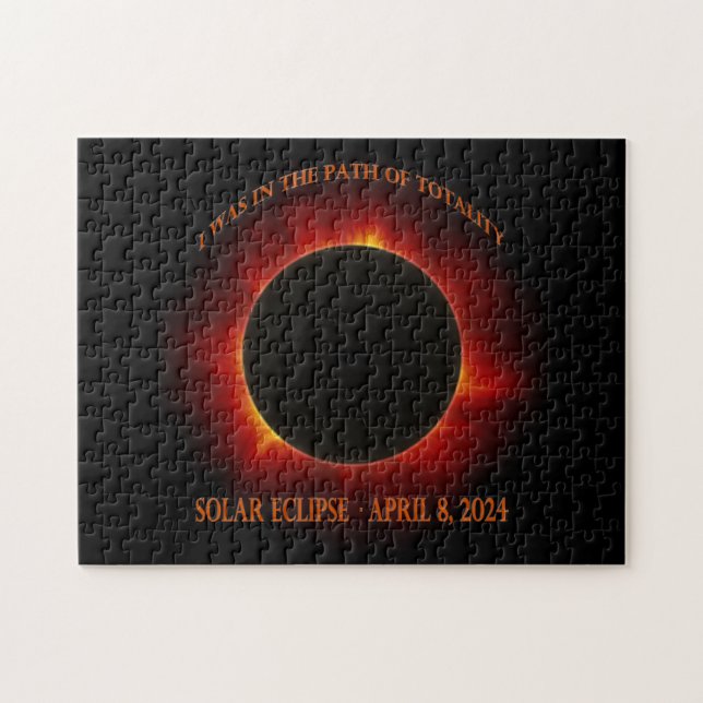 Gesamtsolares Eclipse Puzzle (Horizontal)