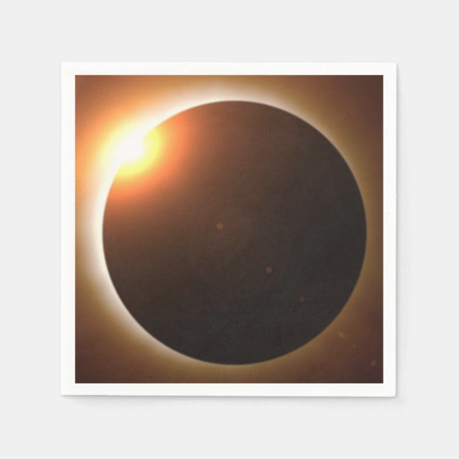 Gesamtsolares Eclipse Serviette (Vorderseite)