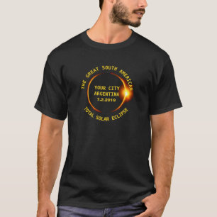 GesamtSonnenfinsternis Argentinien 2019 Südamerika T-Shirt