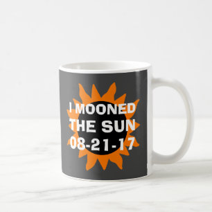 GesamtSonnenfinsternis Mooned ich den lustigen Sun Kaffeetasse